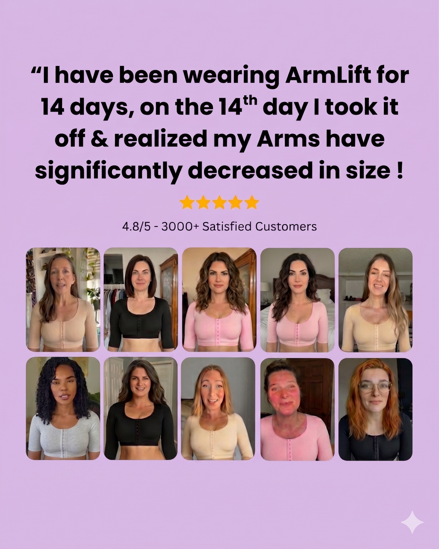 ArmLift 2-in-1 Arm Compression Shaper with Built-In Bra